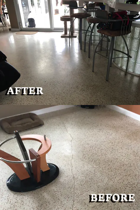 Terrazzo Floor Clean & Polish Miami