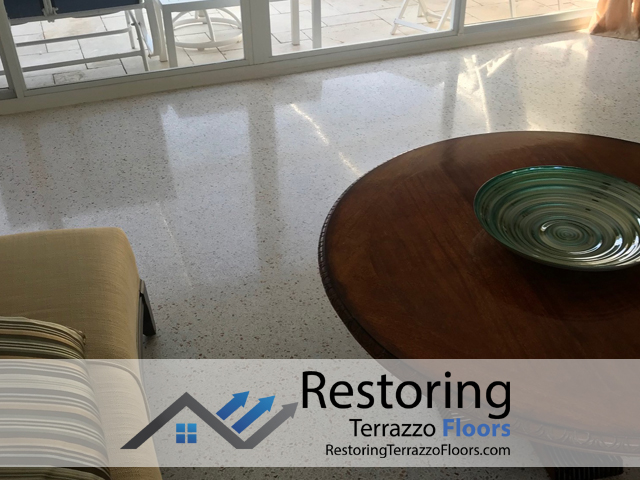 Terrazzo Clean Polishing Service Miami