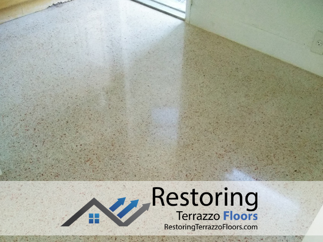 Terrazzo Tile Floor Care Process Miami