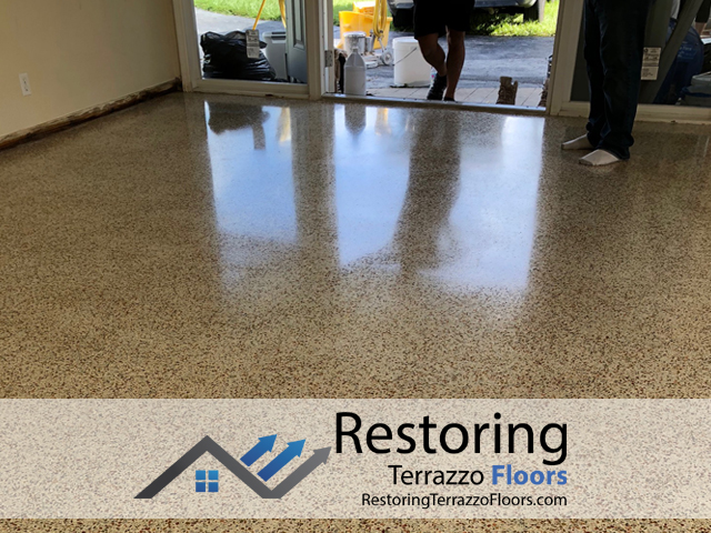 Terrazzo Floor Restore Fort Lauderdale
