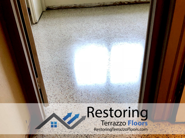 Terrazzo Floor Restored Fort Lauderdale
